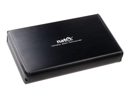 NATEC NKZ-0448 Natec RHINO obudowa USB 3.0 na dysk HDD 3.5 SATA, czarna Aluminium