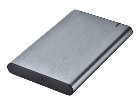 GEMBIRD EE2-U3S-6-GR HDD/SSD Drive enclosure 2.5inch with USB Type-C port USB 3.1 brushed aluminum grey