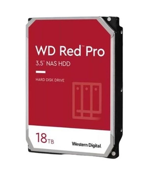 18TB RED PRO 512MB CMR 3.5IN/SATA 6GB/S INTELLIPOWERRPM