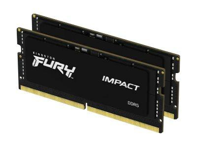 KINGSTON 64GB 4800MT/s DDR5 CL38 SODIMM Kit of 2 FURY Impact