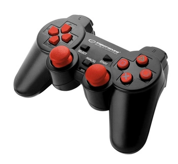 GAMEPAD PS3/PC USB TROOPER CZARNO/CZERWONY