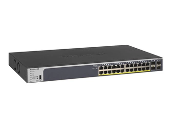 NETGEAR GS728TP-200EUS Netgear 24-Port Gigabit PoE+ Smart Pro Switch with 4 SFP Ports 190W (GS728TP v2)