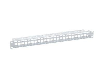 LOGILINK NK4044 LOGILINK- Patchpanel Keystone 24-portowy, nieekranowany, szary