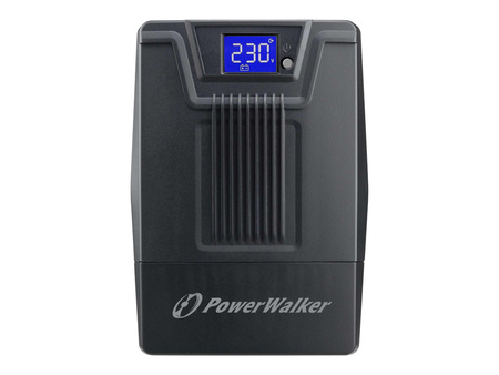 POWERWALKER UPS VI 600 SCL FR Line-Interactive 600VA 2X 230V PL USB-B LCD