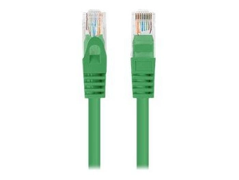 LANBERG Patchcord Cat.5e UTP 3m green 10-pack