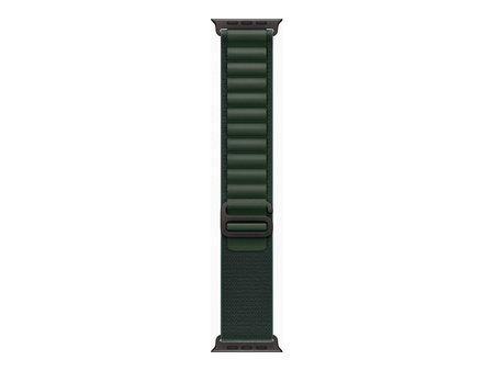 APPLE Watch Ultra 2 GPS + Cellular 49mm Black Titanium Case with Dark Green Alpine Loop - Large