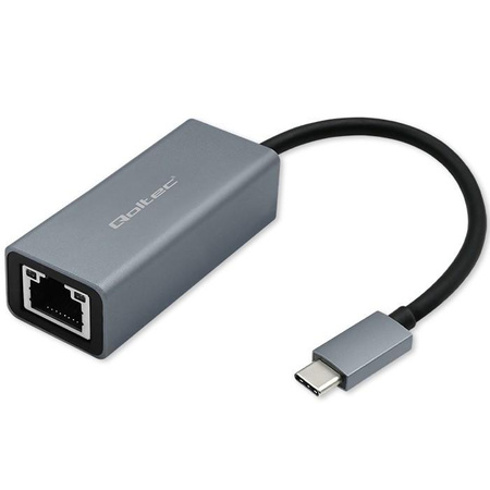 Adapter USB-C na RJ45 Ethernet | 1000Mbps | Aluminiowa obudowa 