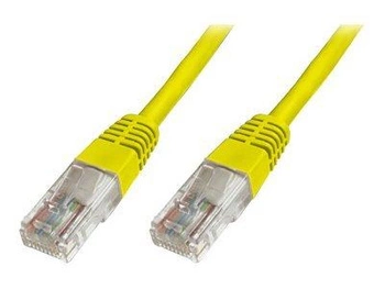 DIGITUS DK-1512-005/Y Digitus Kabel patch cord UTP, CAT.5E, żółty, 0.5m, 15 LGW