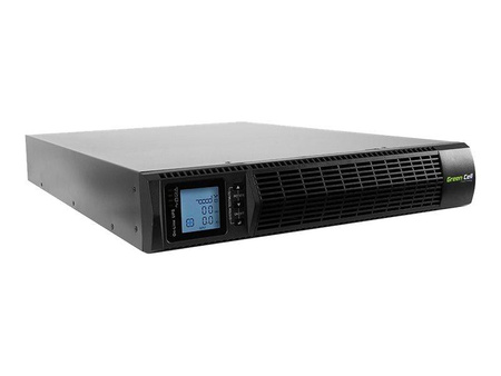 GREENCELL UPS for rack RTII 3000VA 2700W with LCD display