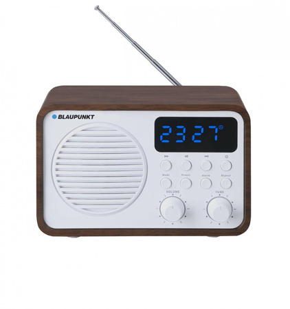 Radio przenośne FM PLL  Bluetooth SD/USB/AUX/Zegar/Alarm z akumulatorem