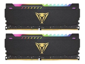 PATRIOT Viper Steel RGB DDR4 32GB 2x16GB 3600MHz w/ Black heatshield Dual Kit