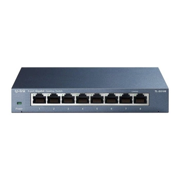 TL-SG108 8-PORT METAL GB SWITCH/8 10/100/1000M RJ45 PORTS