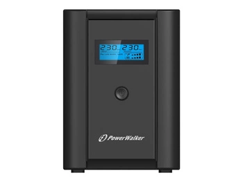 POWERWALKER UPS VI 2200 SHL FR Line-Interactive 2200VA 2X 230V PL 2X IEC C13 USB-B LCD