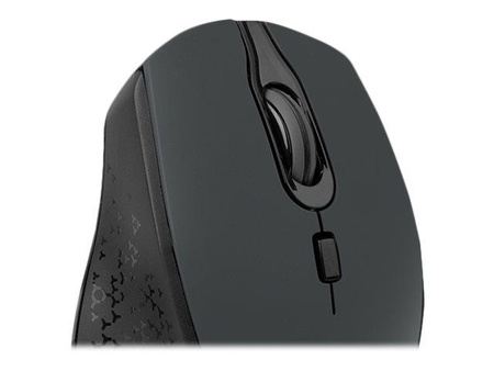 NATEC Osprey wireless mouse Bluetooth+2.4GHz 1600DPI black-gray