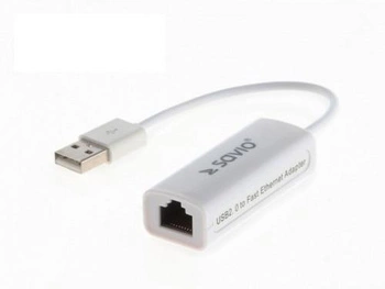 Adapter USB LAN 2.0 - Fast Ethernet (RJ45), blister, CL-24