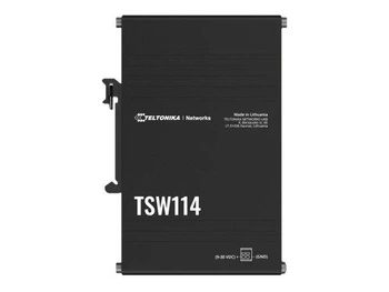 TELTONIKA NETWORKS TSW114 Gigabit ethernet switch with DIN rail