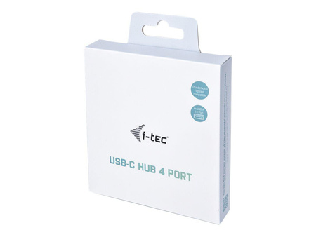 ITEC C31HUBMETAL403 i-tec USB-C Metal 4-portowy HUB 4x USB 3.0 pasywny