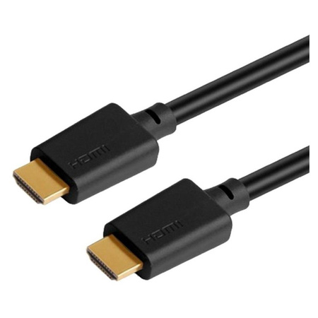 Kabel Techly HDMI 2.1 Ultra High Speed 8K*60Hz 48Gbps 1m, czarny