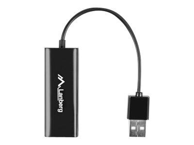 LANBERG NC-0100-01 Lanberg karta sieciowa USB 2.0- RJ45 100MB na kablu