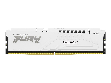 KINGSTON 16GB 6000MT/s DDR5 CL30 DIMM FURY Beast White XMP