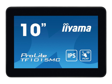 IIYAMA TF1015MC-B2 A 10inch Touchpanel 1280x1024 VA 500cd 10touch paints CS VGA HDMIx1 DPx1 IP65 certificated black