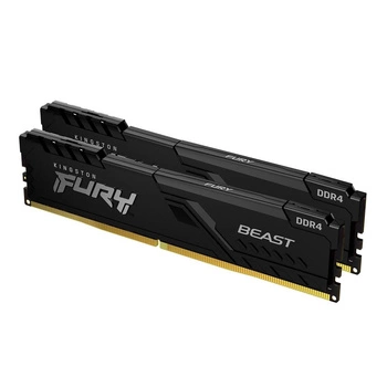 KINGSTON 32GB 2666MHz DDR4 CL16 DIMM (Kit of 2) FURY Beast Black KF426C16BBK2/32