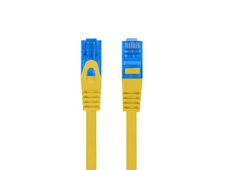 Patchcord kat.6a S/FTP CCA 5.0m Żółty 