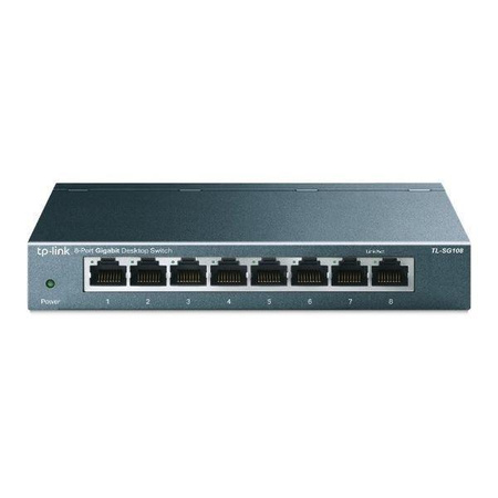 Switch niezarządzalny TP-Link TL-SG108 V9 8x10/100/1000Mb