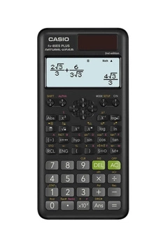 CASIO FX-85ESPLUS-2 B KALKULATOR NAUKOWY 252 FUNKCJE, 77X162MM, KARTONIK, CZARNY