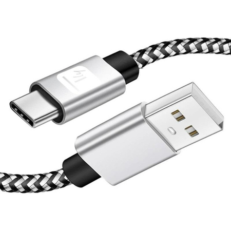 Kabel Techly USB 2.0 USB-A na USB-C 2m M/M 3A