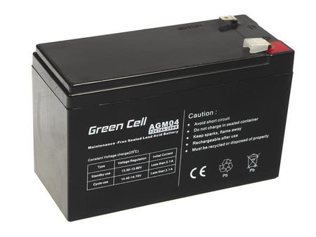 GREEN CELL AKUMULATOR ŻELOWY AGM04 12V 7AH