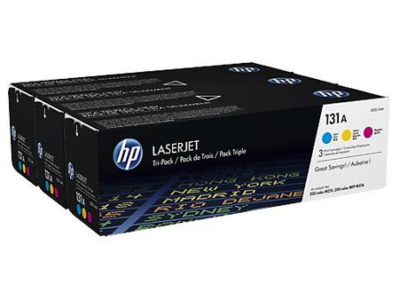 TONER CARTRIDGE 131A C/Y/M/TRIPLE PACK