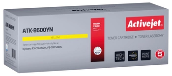 Activejet ATK-8600YN Toner (zamiennik Kyocera TK-8600Y; Supreme; 20000 stron; żółty)