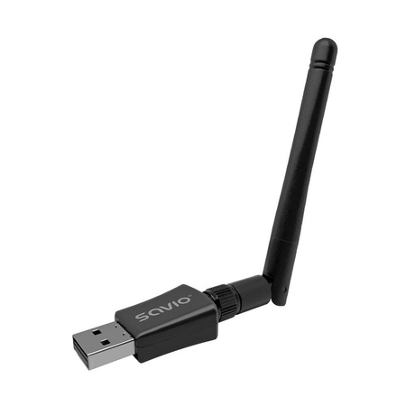 SAVIO AK-61 Adapter WIFI USB 2.4GHz/5GHz