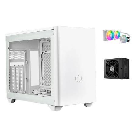 COOLER MASTER OBUDOWA MasterBox NR200P V2 White