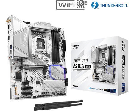 Płyta główna Z890 PRO RS WIFI WHITE ATX 