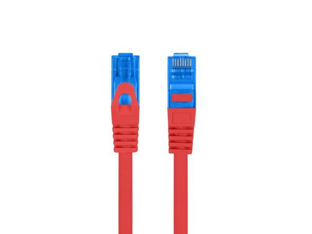 Patchcord kat.6a S/FTP CCA 2.0m Czerwony 