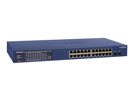 NETGEAR GS724TPP 24 Port Gigabit Smart Switch 380W PoE+ Budget 2x SFP+ Ports