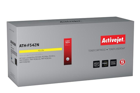 Activejet ATH-F542N Toner (zamiennik HP 203A HP203A CF542A CRG 054 CRG054; Supreme; 1300 stron; żółty)