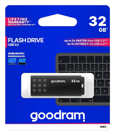 Pendrive UME3 32GB USB 3.0 Czarny