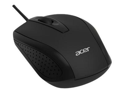 ACER Wired USB Optical Mouse Black Bulk Black