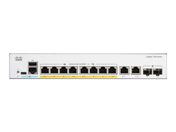 CISCO Catalyst 1300 8-port GE PoE Ext PS 2x1G Combo