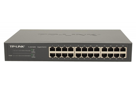 TPLINK TL-SG1024D TP-Link TL-SG1024D Switch Rack 24x10/100/1000Mbps