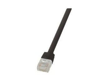 LOGILINK CF2053U LOGILINK - Patchcord Cat.6 U/UTP, dł. 2m, płaski, SlimLine, czarny