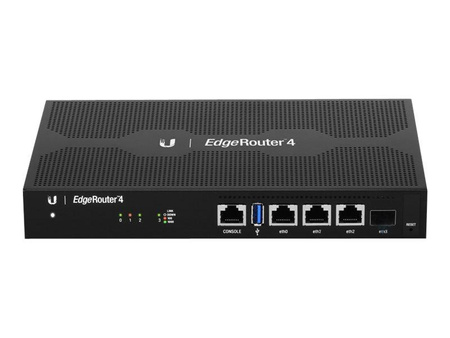 UBIQUITI ER-4 Ubiquiti EdgeRouter ER-4 - 4-Port Gigabit Router with 1 SFP Port