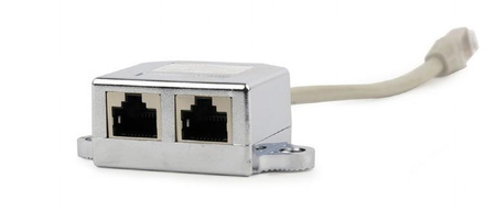 Adapter rozdzielacz LAN RJ-45/2XRJ-45 FTP 