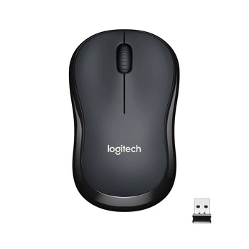 Mysz Logitech M220 Silent 910-004878 (optyczna; 1000 DPI; kolor czarny)