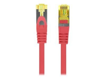 LANBERG Patchcord Cat.6A S/FTP LSZH CU 1.5m red