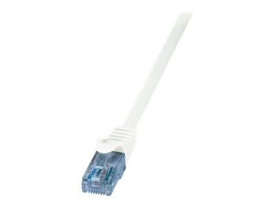 LOGILINK CP3011U LOGILINK Patch cord U/UTP cat.6A wtyk RJ45-cat.6 EconLine dł.0,25m biały