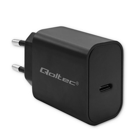 Ładowarka Super Quick PD | USB-C | 20W | 5-12V | 1.67-3A | Czarna 